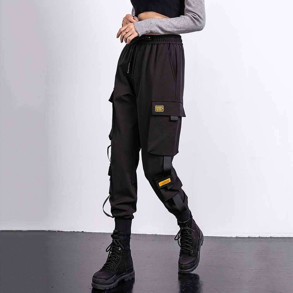 Quần Jogger KAKI Túi Hộp Nữ Lưng Chun Bo Gấu Chất Kaki Trơn Cao Cấp Dày Dặn (Vải Loại 1 Bao Đẹp) Thời Trang 4HER JOGGER NAM 9000055V3