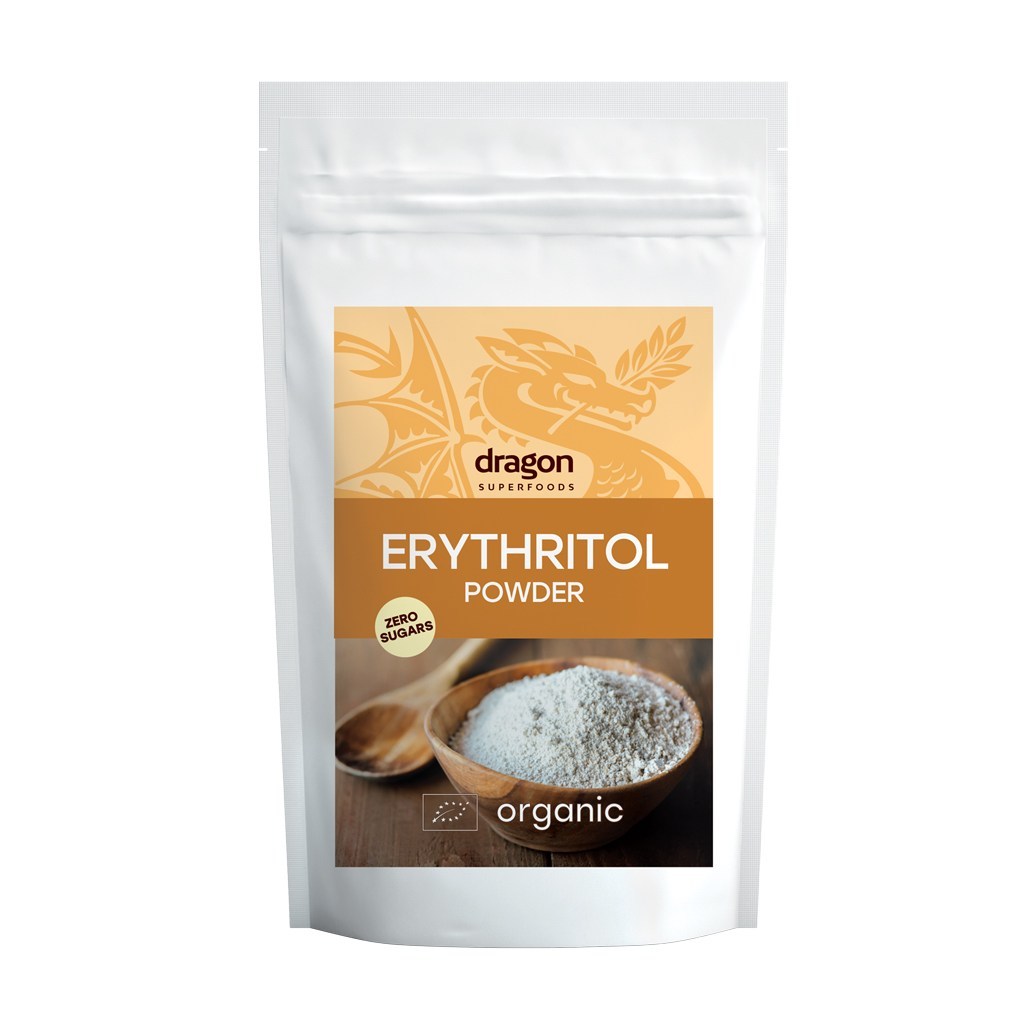 Đường ăn kiêng Erythritol hữu cơ Dragon Superfoods 250g