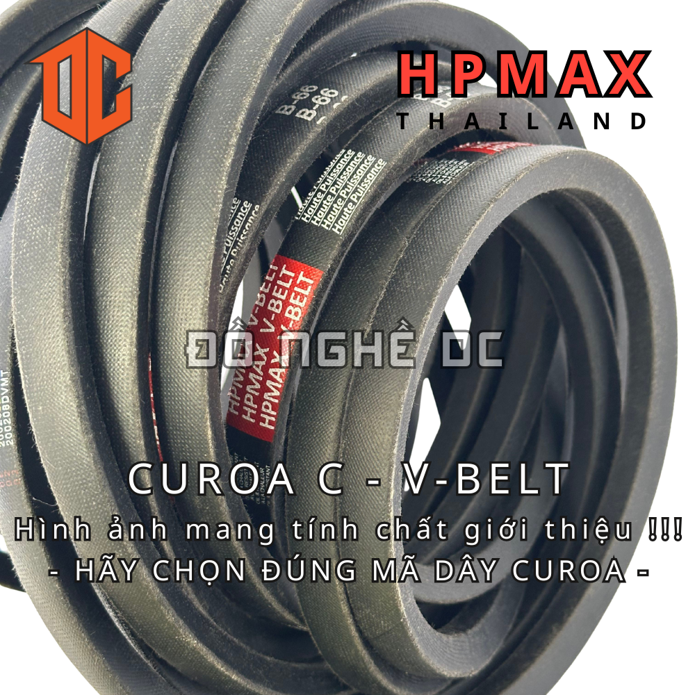 Dây curoa bản thang HPMAX C C54 C39 C98 C77 C56 C26 C81 C37 C63 C65 C23 C73 C76 C30 C65 C50 C55 C63 C98 C95 C45 C90