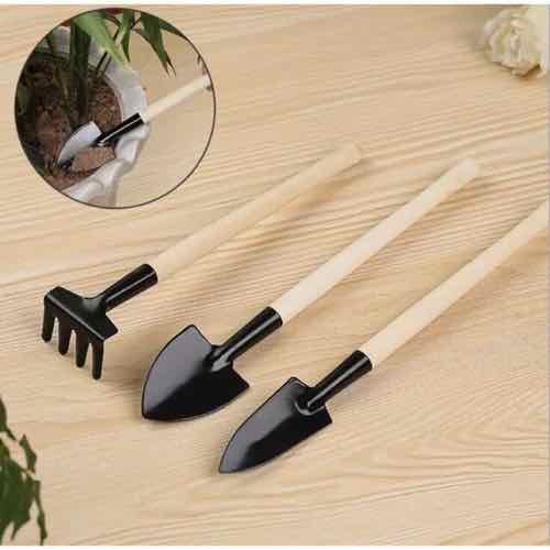 Bộ cuốc xẻng mini trồng cây cảnh - chăm sóc cây cảnh bonsai - xương rồng