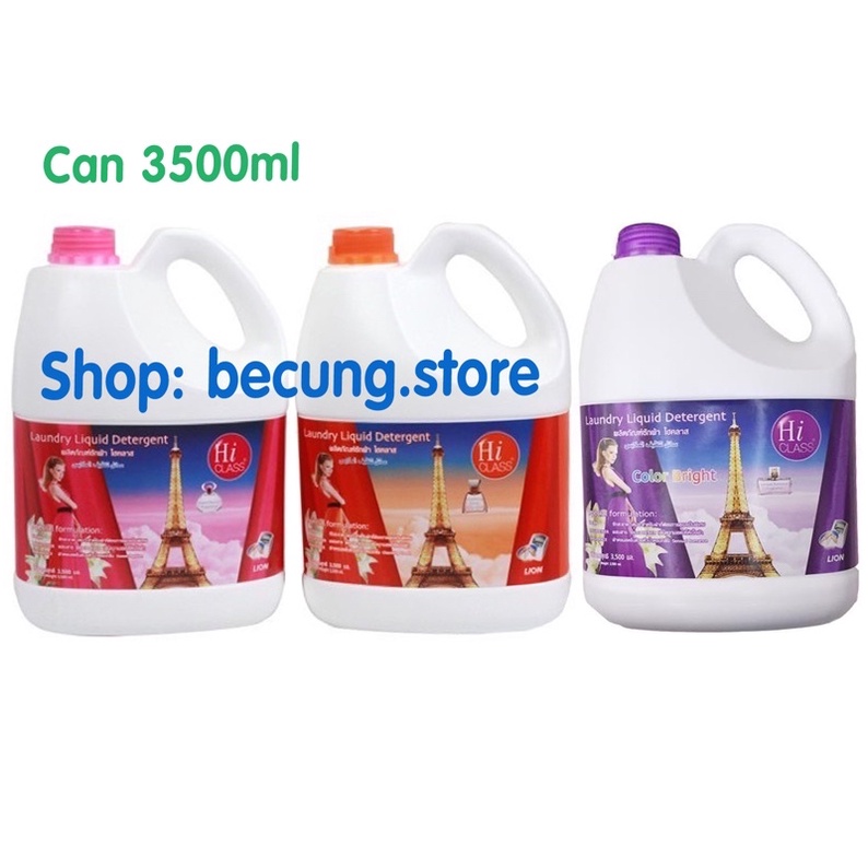 Nước giặt xả hiclass 3500ml chính hãng thái lan .