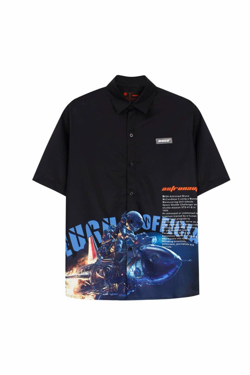 [HCM]ÁO SƠ MI NAM HUGO NGẮN TAY FORM RỘNG PHONG CÁCH UNISEX-Mens shirts Hugo short sleeve wide form style unisex