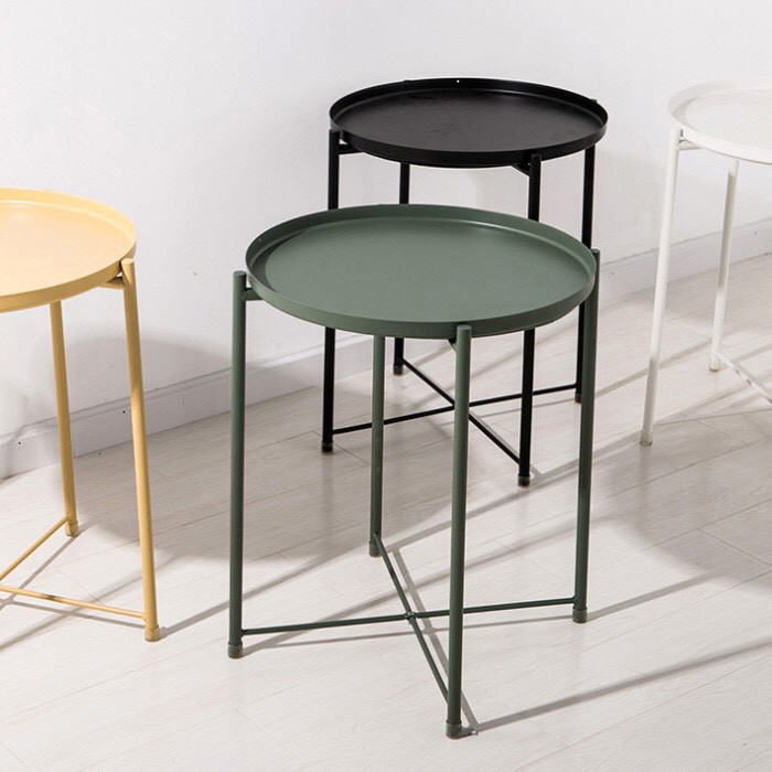 Bàn , Ghế Xếp Cafe Mini Lẻ, Theo Bộ ( Đen )