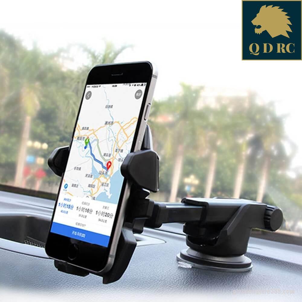 [HCM]Đế giá đỡ kẹp giữ điện thoại hít kính ô tô xe hơi xe máy long neck cổ kéo dài hút chân không QUANG DŨNG RC