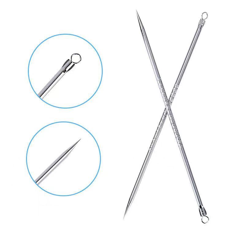 Que nặn mụn 2 đầu thép không gỉ siêu bền chất lượng cao