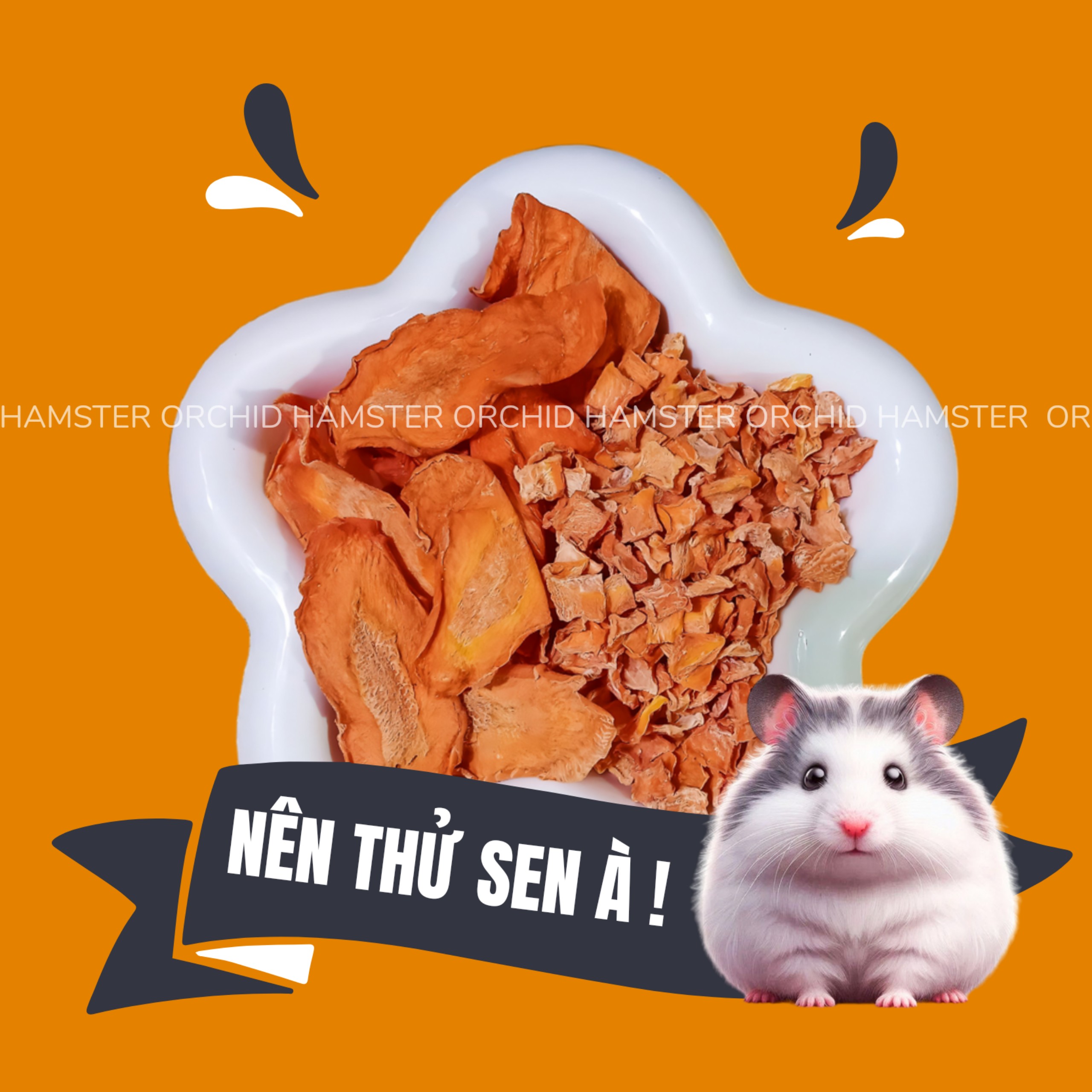 Cà rốt sấy dành cho hamster