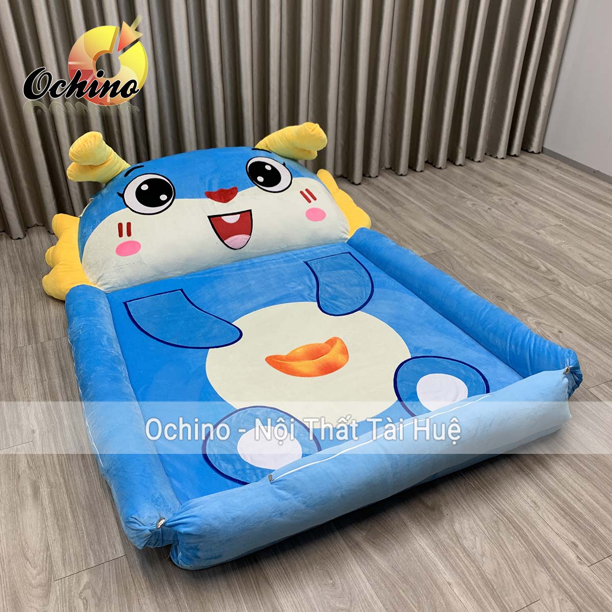 (FREE SHIP) Giường nệm cho bé hình thú siêu cute, Giường nệm thú bông cho bé 1m6-1m1 ( Có sẵn)