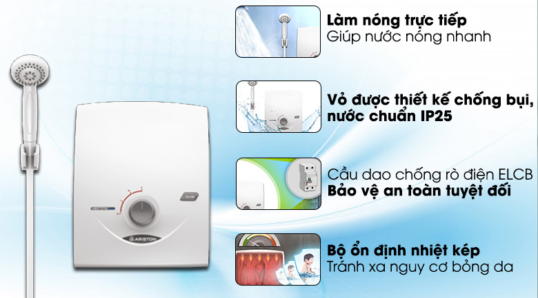 [HCM]Máy nước nóng Ariston SB35E-VN