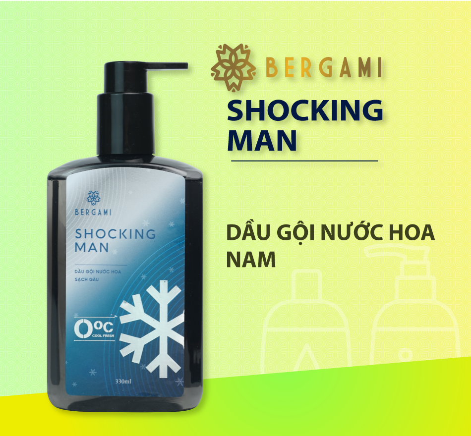 Dầu Gội Nam Hương Nước Hoa – Bergami Shocking Man