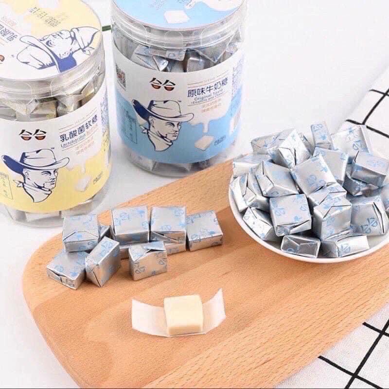 Kẹo sữa chua ông già hũ 288gr