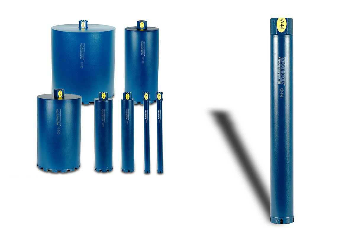 Mũi khoan rút lõi bê tông cfcooper ø 44 x 370mm - dcb44370