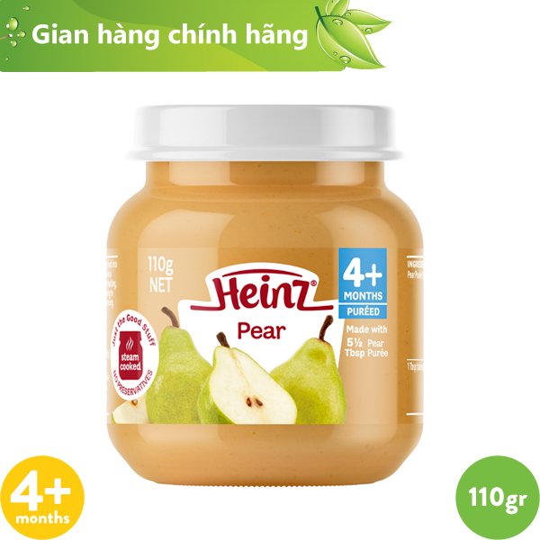 Dinh Dưỡng Đóng  Lọ Lê Nghiền HEINZ 110g