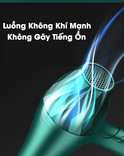 Máy xoáy tóc, Máy sấy tóc chuyên dụng, Máy Sấy Tóc 2 Chiều Deliya Công Suất Lớn 2200W Xanh Nhám, Không Ồn, Nhiệt Độ Ổn Định Không Hại Tóc, Dễ Dàng Tạo Kiểu [ TẶNG KÈM PHỤ KIỆN ]