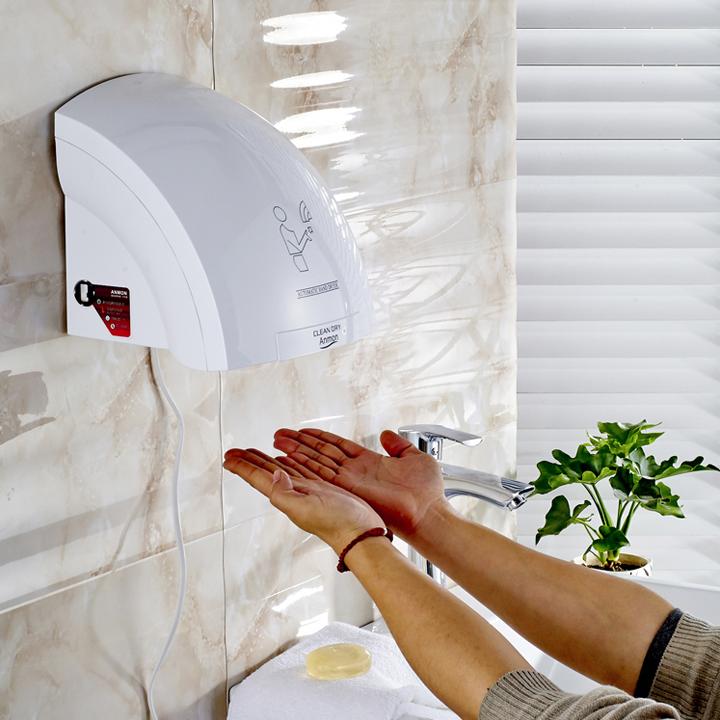 Máy sấy tay tự động cao cấp - Máy sấy tay cảm ứng tự động Anmon AM-2000