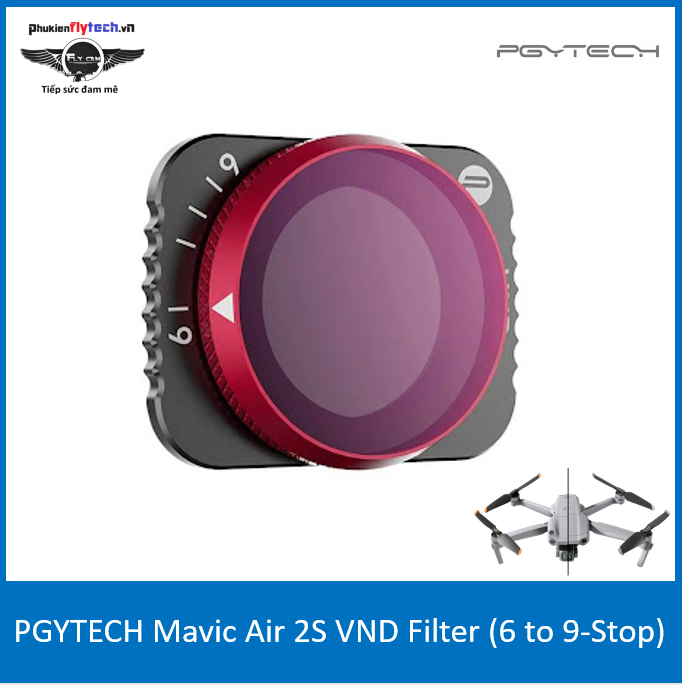 Kính lọc mavic air 2s vnd filter – pgytech