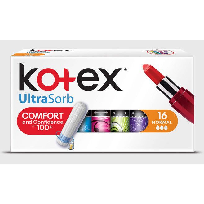 Tampons kotex ultrasoft active - nhập khẩu