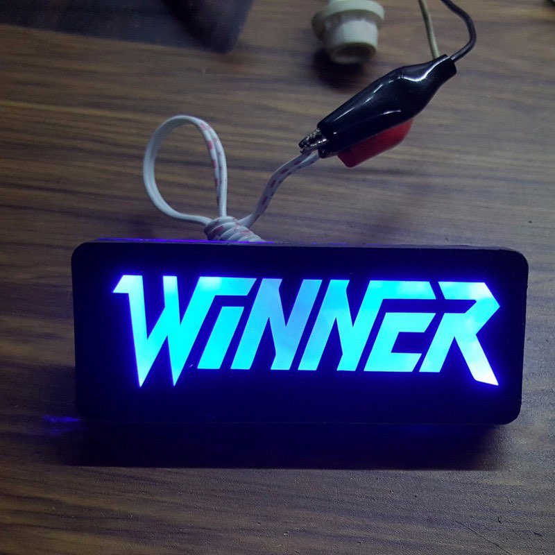 Led gắn đuôi dè trang trí - winner - honda