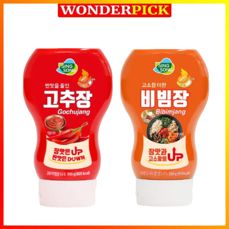 Tương Ớt Trộn Cơm Singsong Hàn Quốc Dạng Tuýp 350/380G