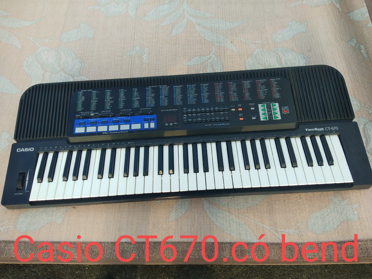 Đàn casio ct670 có bend