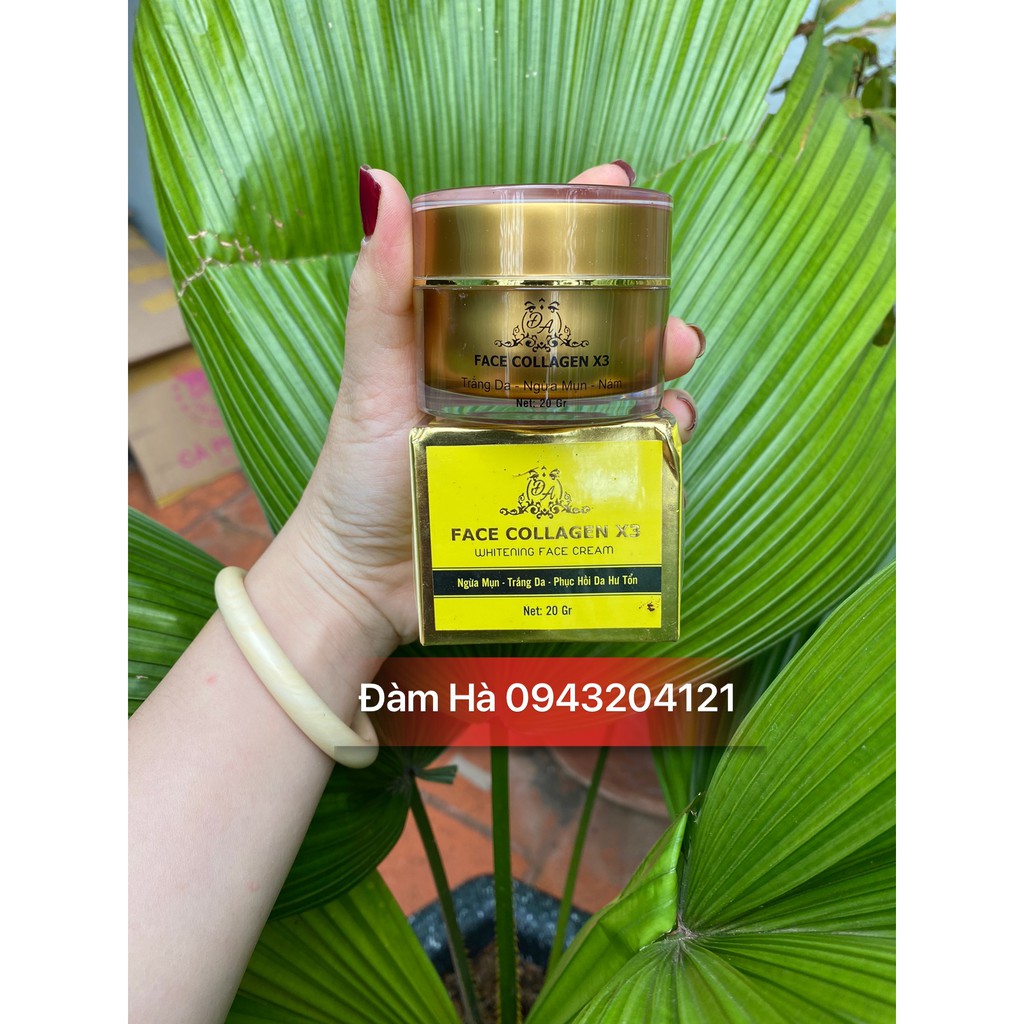 Kem face x3 collagen đông anh