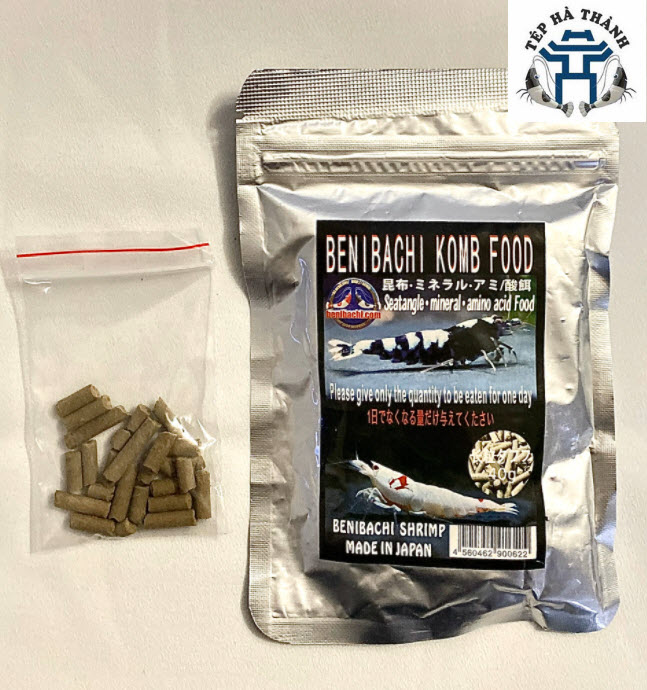 Thức ăn tép cảnh benibachi komb food cao cấp từ nhật bản túi lẻ 5gr