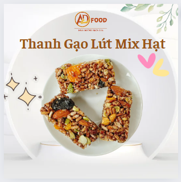 500gr Thanh Gạo Lứt Mix Hạt