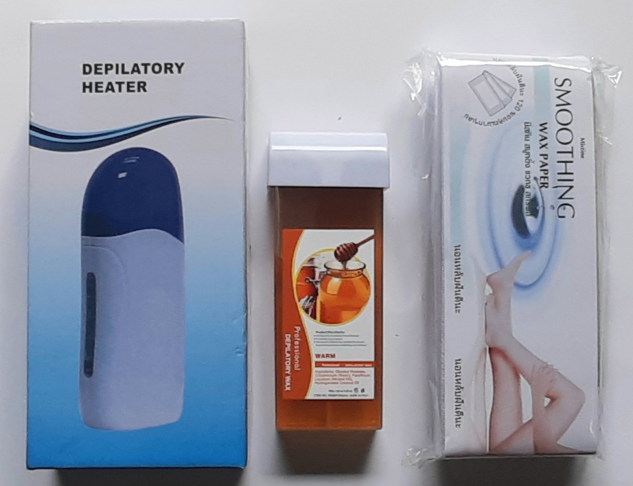 Combo 1 máy wax lông, 1 sáp wax và 100 giấy