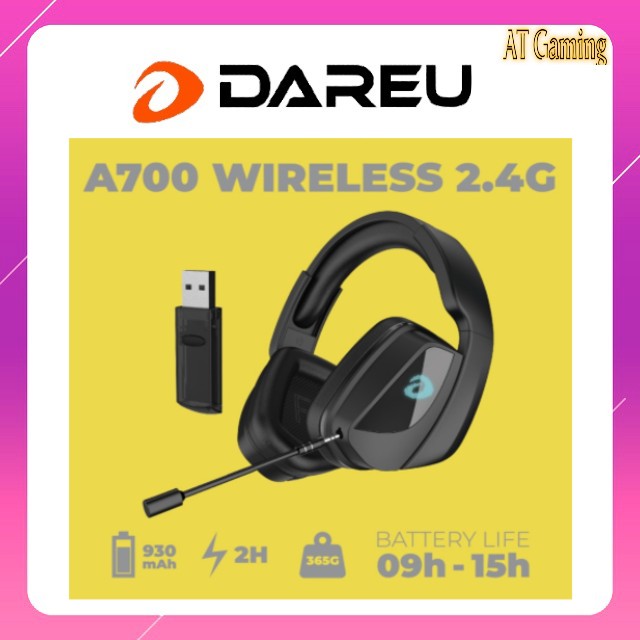 Tai nghe không dây dareu a700 wireless 2.4g