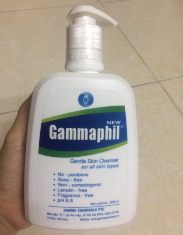 Gammaphil 500ml. sữa tắm chuyên dụng.