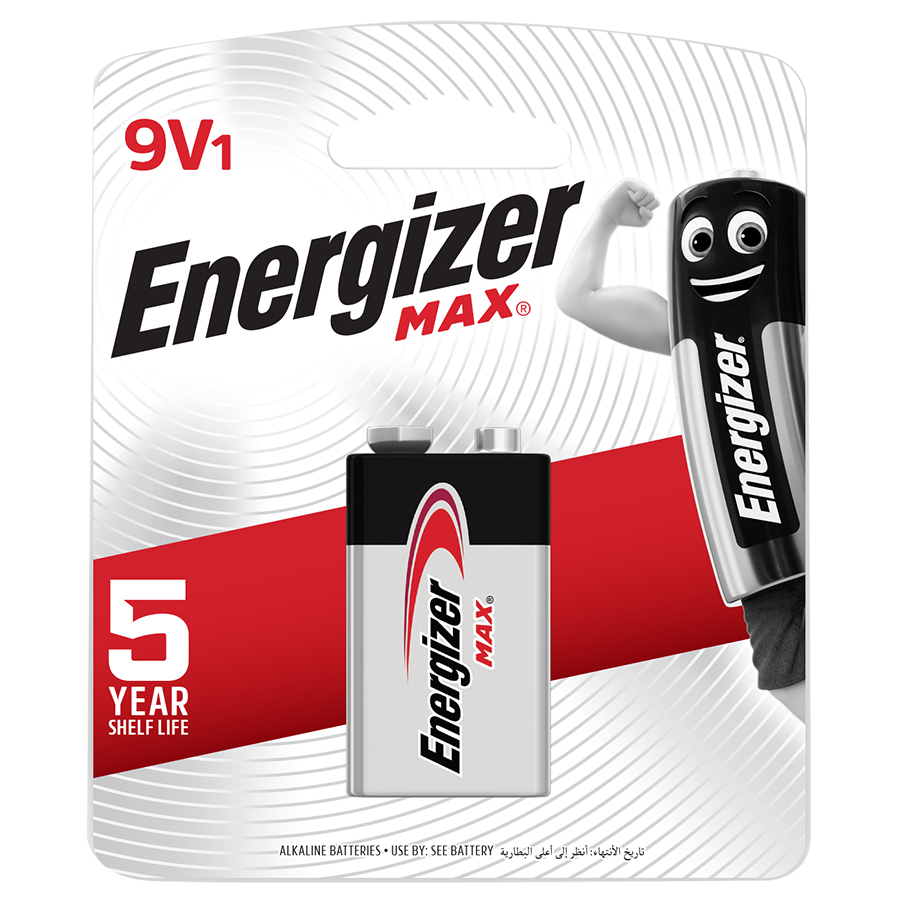 Pin energizer max 522 bp1 9v - hàng chính hãng