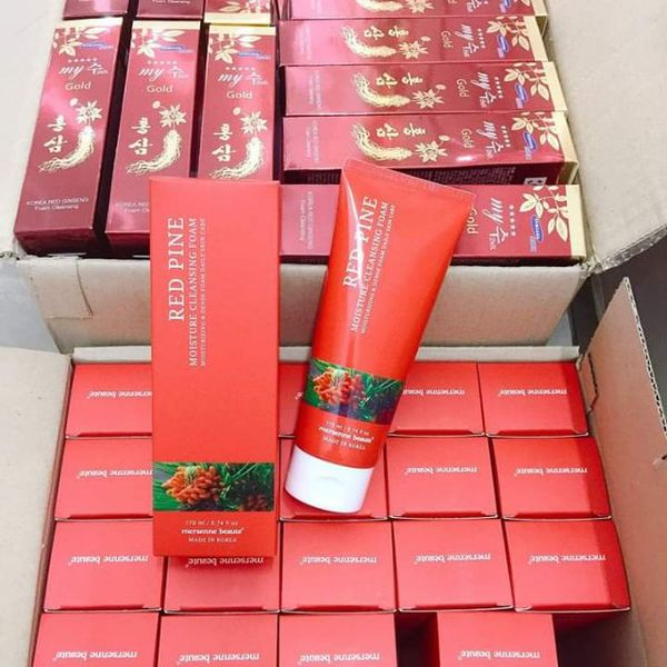 Sữa rửa mặt red pine
