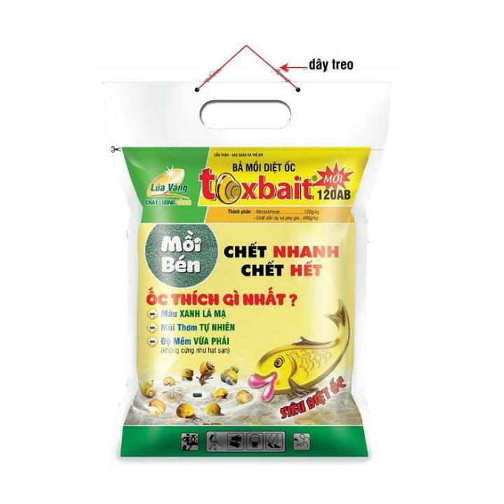 Thuốc diệt ốc sên, ốc bươu vàng Toxbait 120AB 1Kg