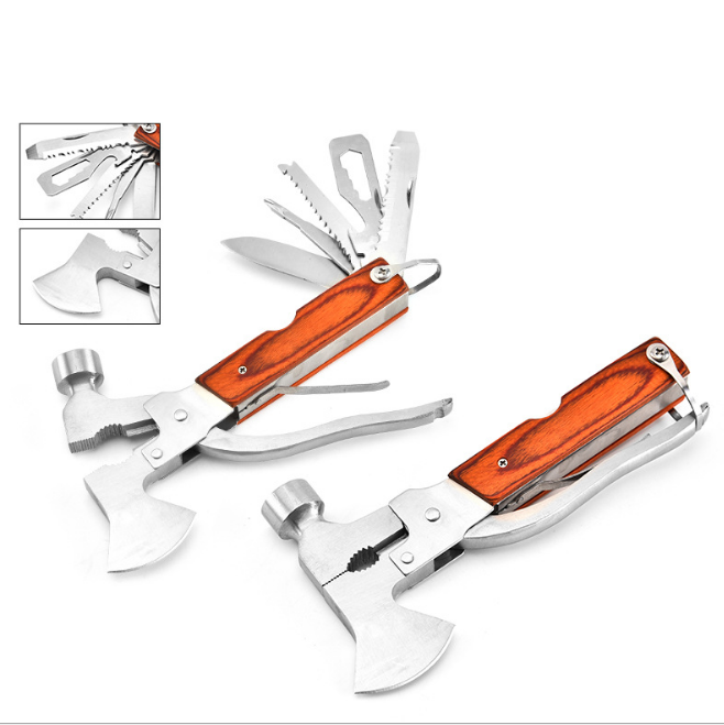 Búa dao cứu hộ đa năng tiện lợi - Dao Búa 7 chức năng - Búa đa năng cao cấp thép chống gỉ kết hợp nhiều - búa đi phươt dã ngoại du lịch