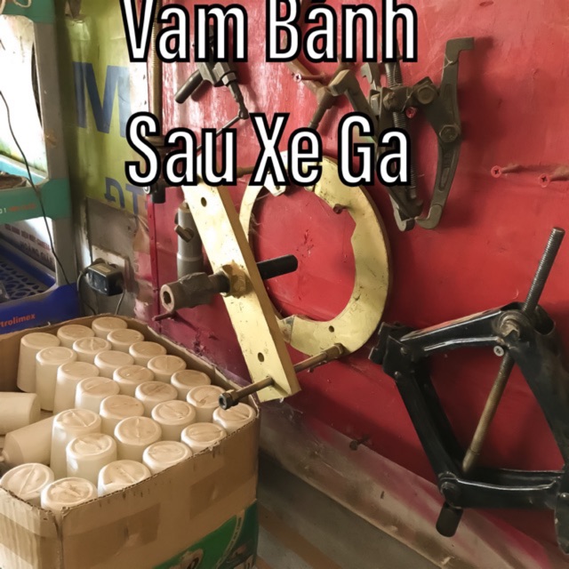 Sửa Xe Máy.Vam Tháo Bánh Sau Xe Ga Hàng Cực Dầy Dặn