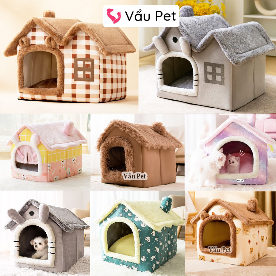 Nhà đệm cho chó mèo êm ái cao cấp - nệm cho chó mèo thú cưng