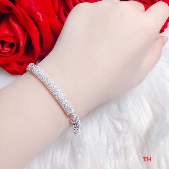 Lắc tay nữ bạc italy cao cấp 925 không phai màu