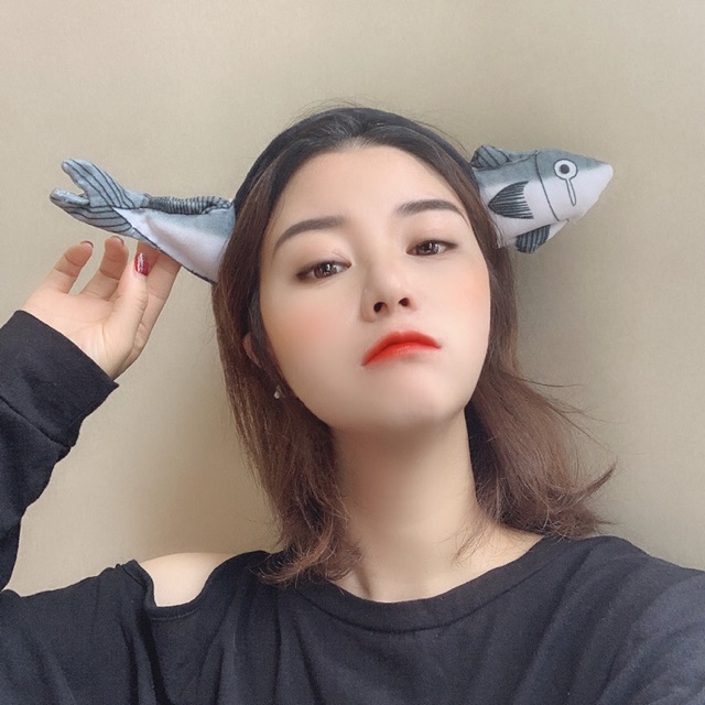 Cài tóc hình con cá 3D ngộ nghĩnh