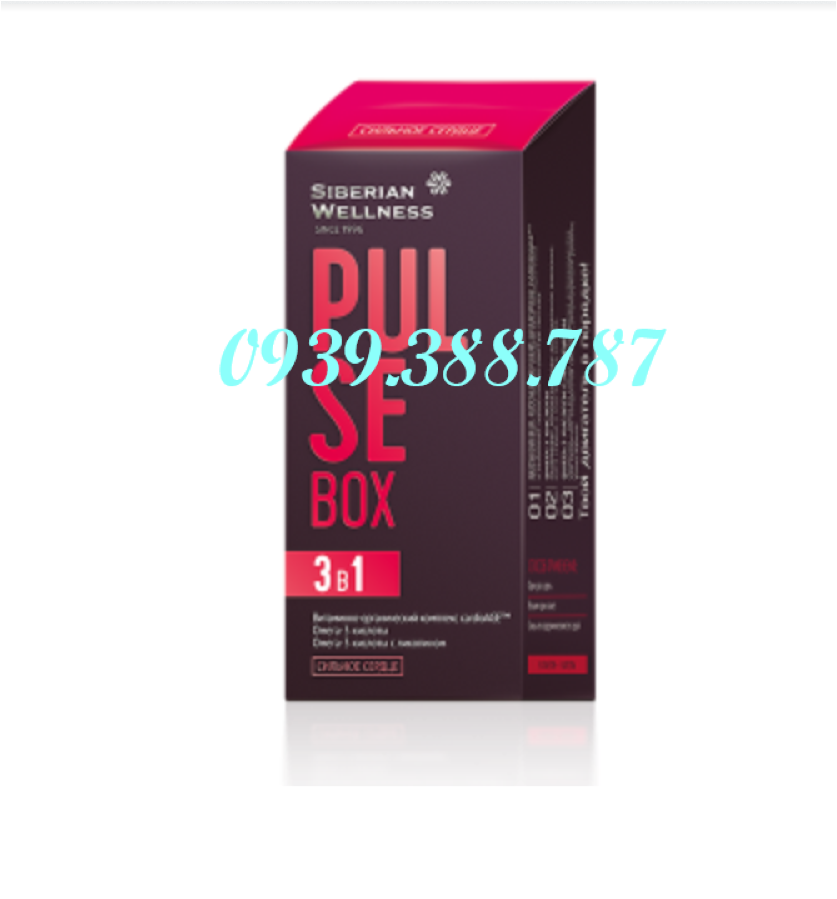 Pulse Box - Bảo vệ Hệ Tim Mạch khỏe mạnh - Siberian