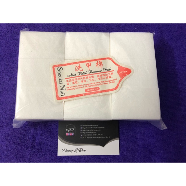 Giấy lau gel gói 1000 miếng