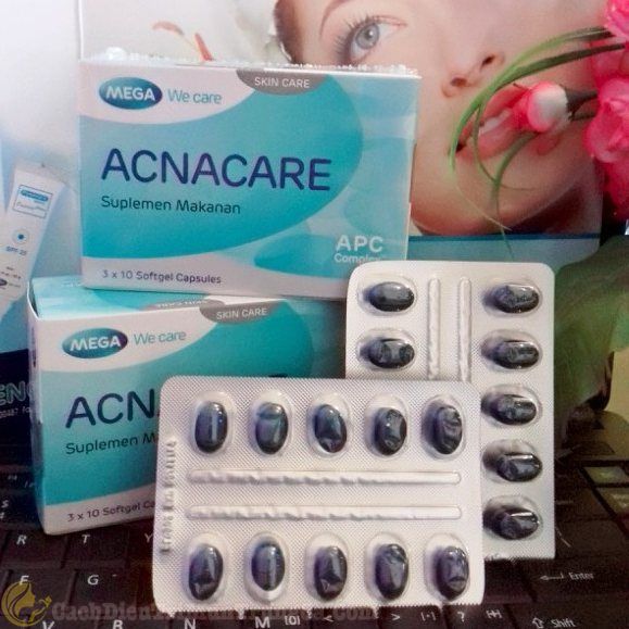 SẢN PHẨM ACNACARE ( HỘP 3 VỈ X 10 VIÊN )