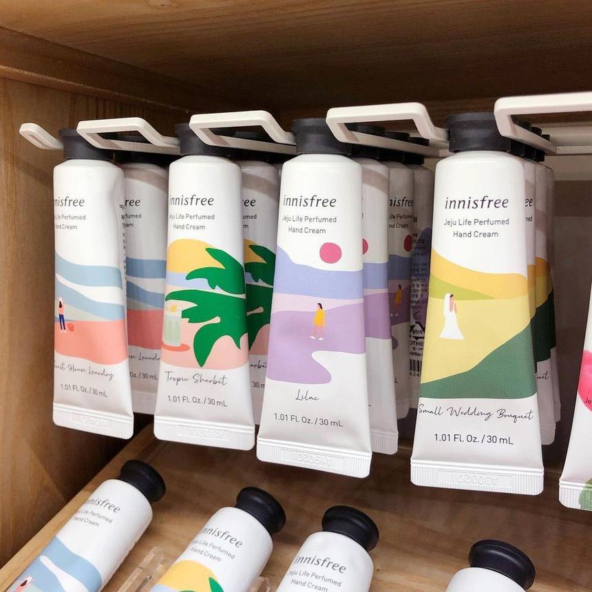 Kem dưỡng da tay Innisfree Jeju Life Perfumed Hand Cream mẫu mới