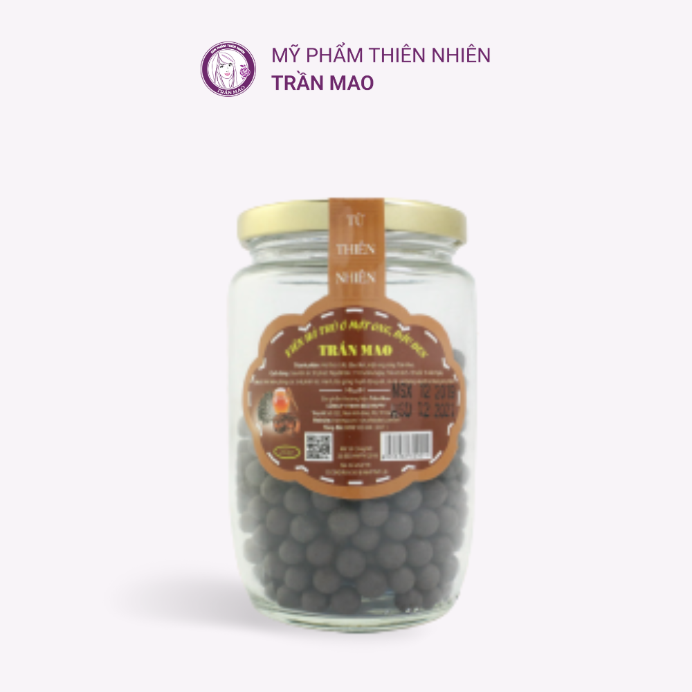 Viên hà thủ ô mật ong đậu đen trần mao