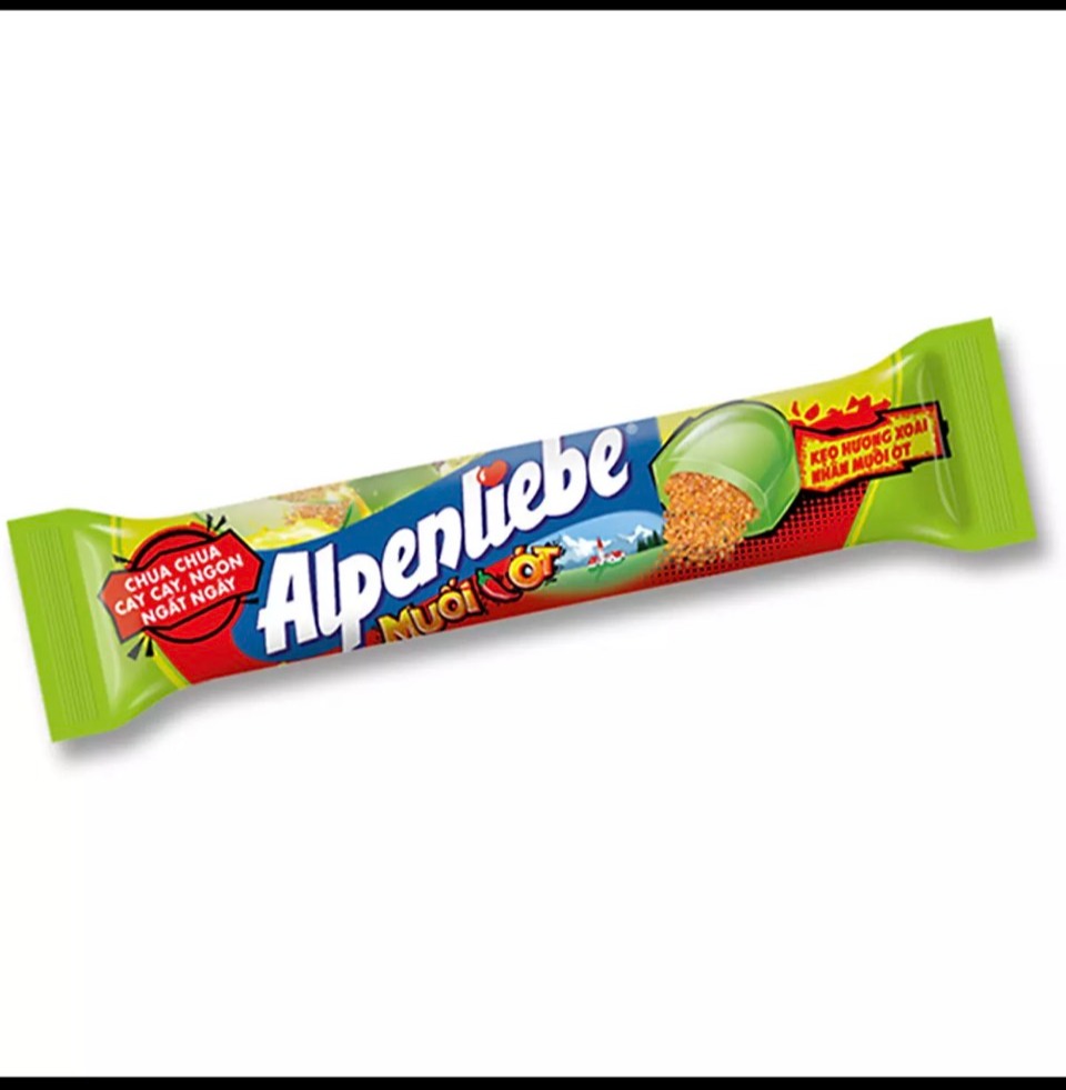 Kẹo xoài non muối ớt Alpenliebe - 1 thỏi - Đồ ăn vặt