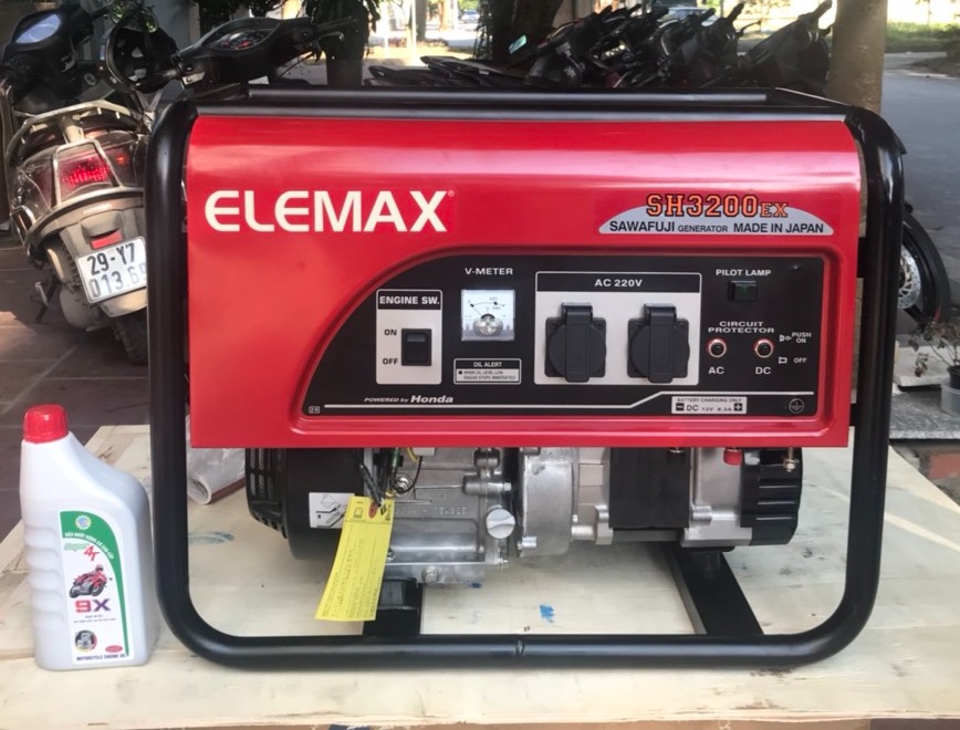 Máy phát điện chạy xăng 2.2kva elemax sh3200ex