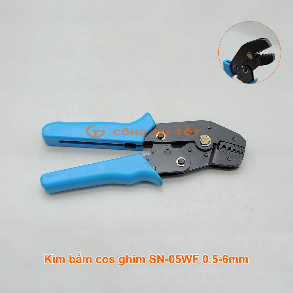 Kìm bấm cos ghim sn-05wf 0.5-6mm²