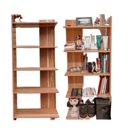 Kệ Sách Gỗ 5 Tầng - Kệ Góc Tường Cứng Đẹp, kệ góc gỗ 5 tầng, kệ sách gỗ để bàn,kệ sách, kệ góc tường, kệ góc gỗ 5 tầng
