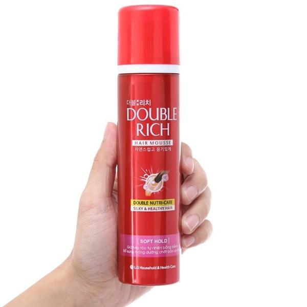 Keo Xịt tóc Double Rich dưỡng tóc 170ml