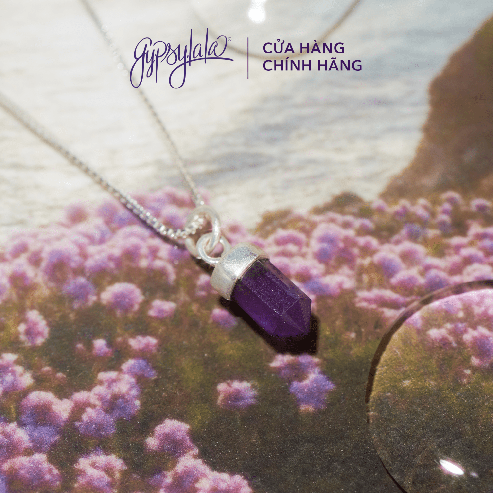 Mặt dây chuyền đá thiên nhiên bạc 925 wanderlust sp004333 gypsy.lala