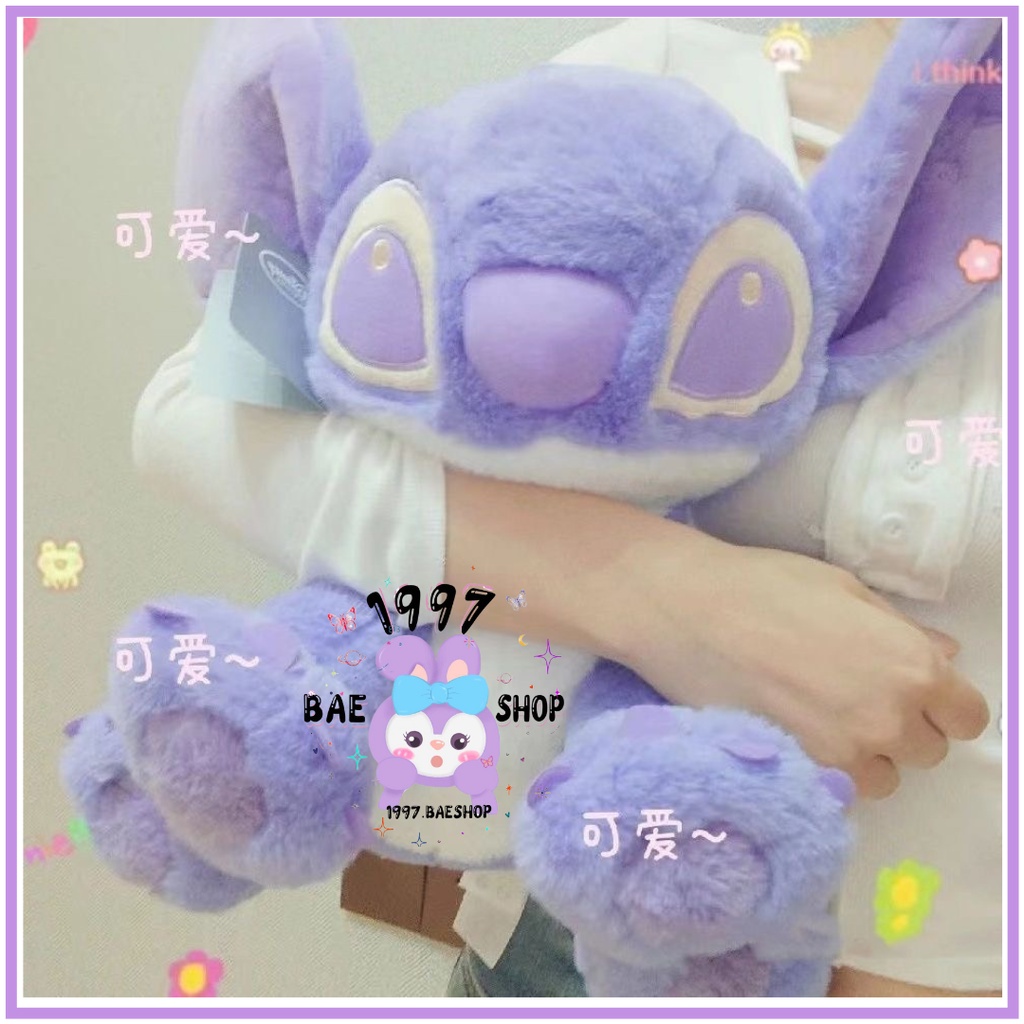 Gấu bông Stitch Tím Siêu Hot, Thú Nhồi Bông Stitch Hoạt Hình