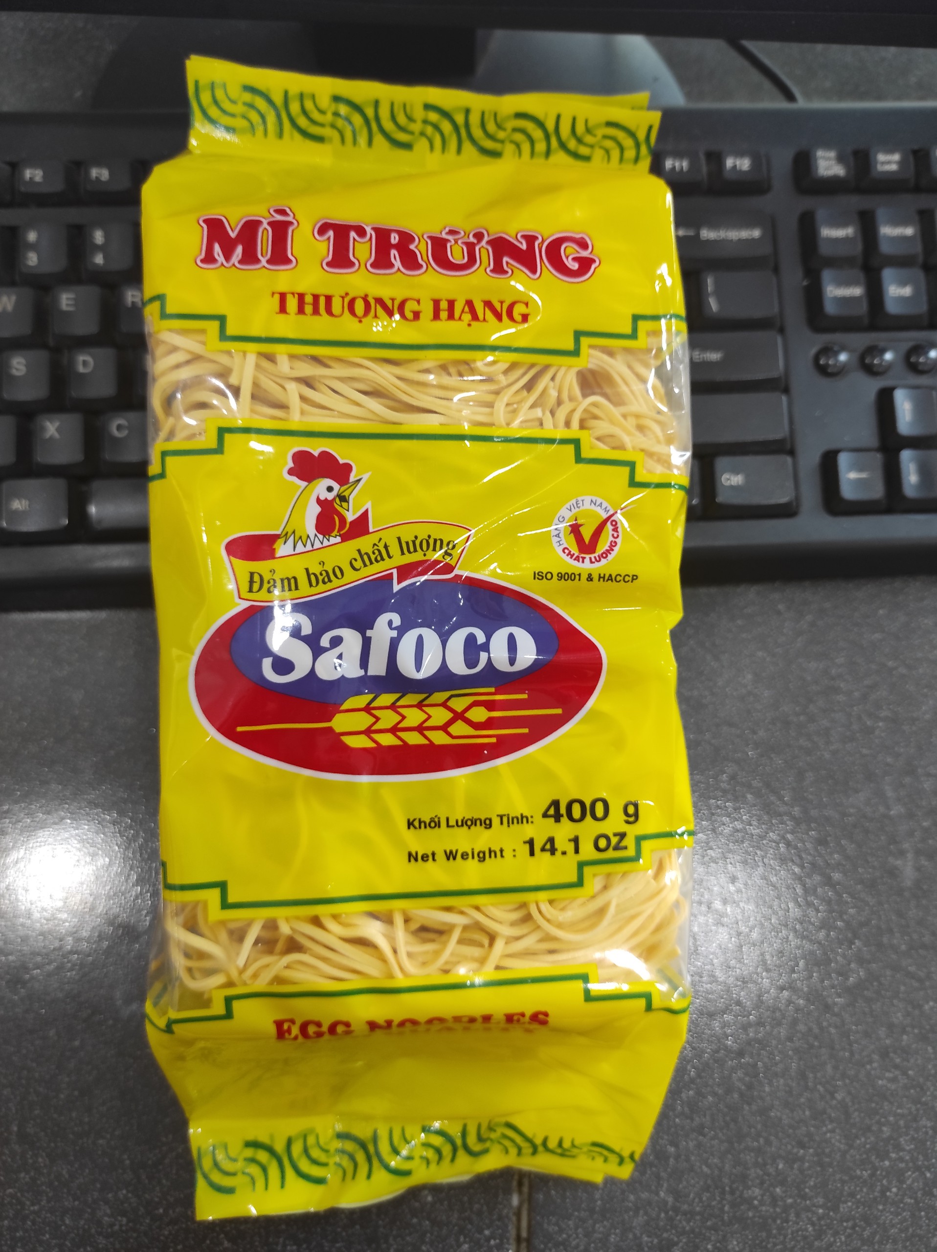 Mì Trứng Thượng Hạng Safoco 400gr egg Noodles high quality